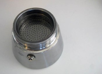 Where the ground coffee beans go