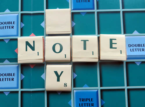 Chocolate Scrabble's blank space