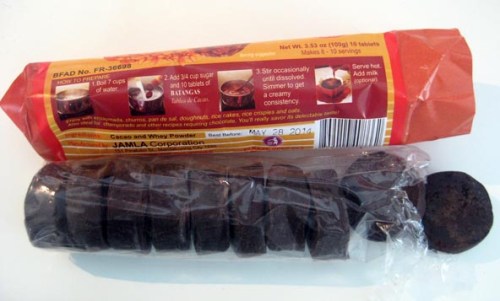 Ingredients for Champorado