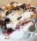 Cherry crisp cake