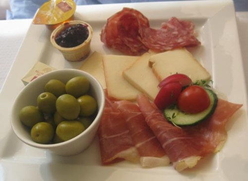 Typical German breakfast