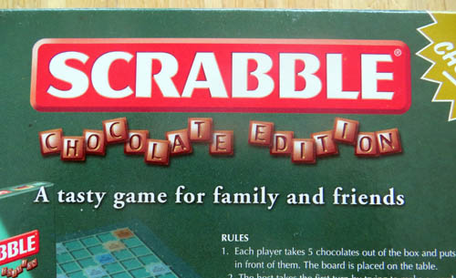 Chocolate Scrabble