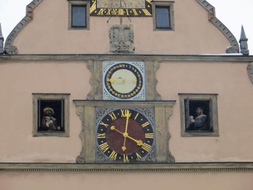 Rothenburg clock man