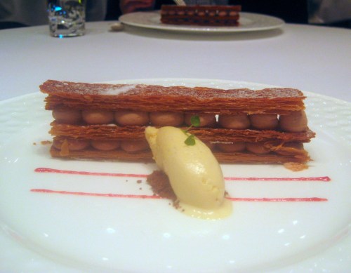 Dessert at Onyx, Budapest