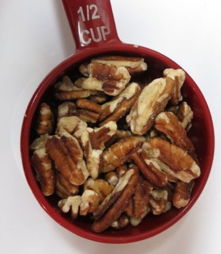 half-cup of pecans