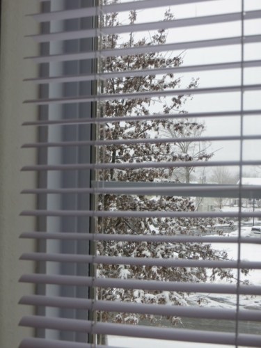 Winter snow in Charlottesville